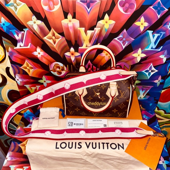 ❤️🦄💖AUTHENTIC BRAND NEW  SPEEDY 20 BANDOULIÈRE - Picture 5 of 11